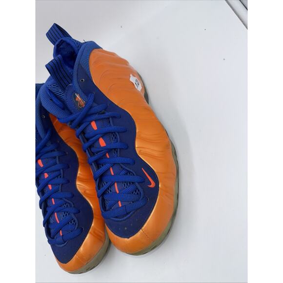 Size 10.5 - Nike Air Foamposite One Knicks - Picture 5 of 8